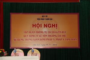 Hội Nghị tập huấn Thông Tư 20/2014/TT-BYT ngày mùng 8 tháng 8 năm 2014 tại Đà Lạt