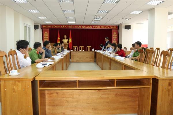 Đoàn công tác của Cục Quản lý khám chữa bệnh và Viện Pháp y quốc gia kiểm tra tuyến tại TTPY Lâm Đồng (ngày 23-24/9/2019)