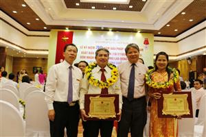 Lãnh đạo Viện PYQG dự 30 năm thành lập Báo Pháp luật Việt Nam và vinh danh 