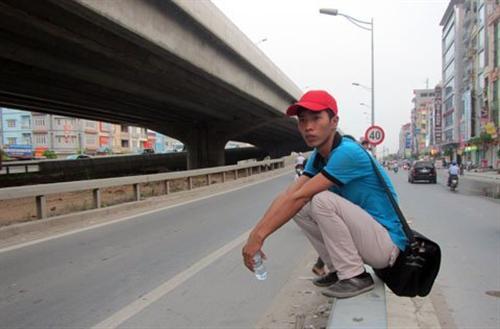 Cảnh bắt xe chỉ có ở Thủ đô