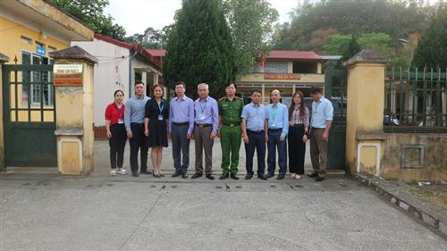 Đoàn công tác của Viện Pháp y quốc gia kiểm tra công tác pháp y tại tỉnh Cao Bằng, Bắc Kạn.