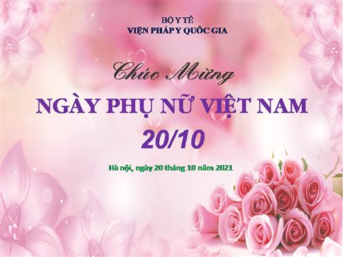 Lễ kỷ niệm ngày phụ nữ Viêt Nam 20 Tháng 10