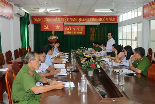 Đoàn công tác của Viện Pháp y quốc gia kiểm tra công tác pháp y tại tỉnh Tây Ninh