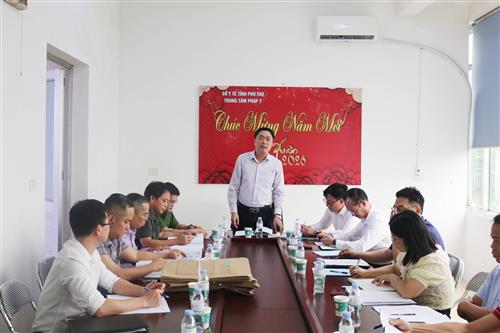 ĐOÀN CÔNG TÁC CỦA VIỆN PHÁP Y QUỐC GIA KIỂM TRA CÔNG TÁC PHÁP Y TẠI TỈNH PHÚ THỌ