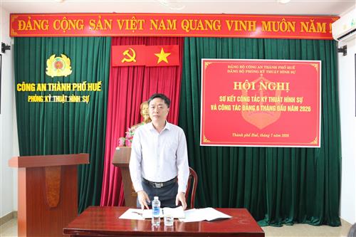 ĐOÀN CÔNG TÁC CỦA VIỆN PHÁP Y QUỐC GIA KIỂM TRA CÔNG TÁC PHÁP Y TẠI THÀNH PHỐ HUẾ