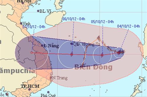 Trung - Nam Bộ đối phó với bão số 7 diễn biến bất thường