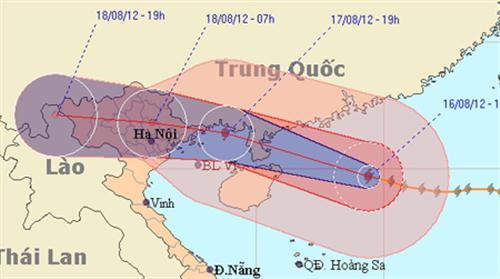 Bão số 5 đi vào Quảng Ninh - Hải Phòng, miền Bắc mưa lớn