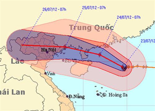 Bão số 4 đổ bộ vào Quảng Ninh - Hải Phòng