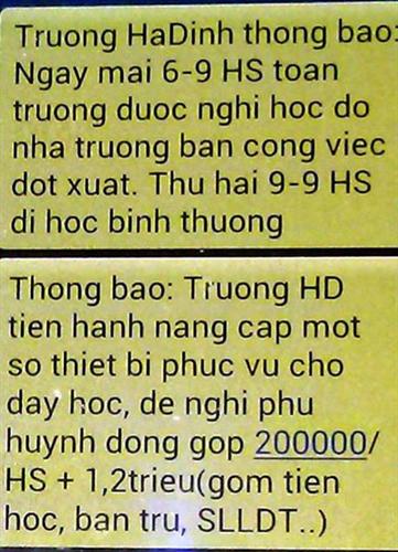 Hà Nội: Hoang mang vì hàng trăm học sinh bất ngờ nghỉ học