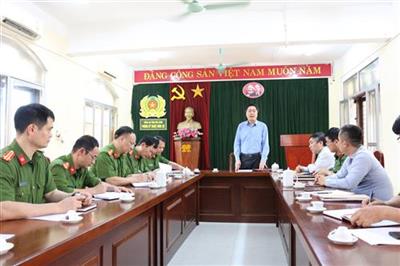 Đoàn công tác của Viện Pháp y Quốc gia kiểm tra công tác pháp y tại tỉnh Hòa Bình và Sơn La