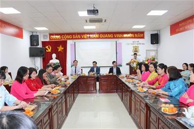 VIỆN PHÁP Y QUỐC GIA TỔ CHỨC  GẶP MẶT KỶ NIỆM NGÀY QUỐC TẾ PHỤ NỮ 8/3