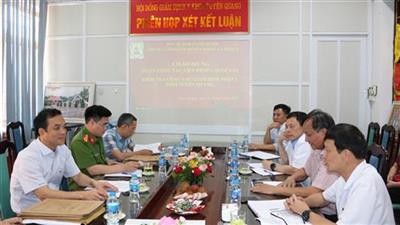 Đoàn công tác của Viện Pháp y Quốc gia kiểm tra công tác pháp y  tại tỉnh Tuyên Quang và Lào Cai