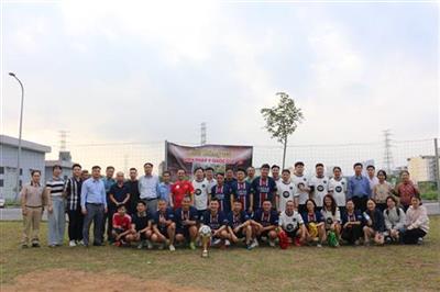 GIẢI BÓNG ĐÁ CHÀO MỪNG 25 NĂM THÀNH LẬP VIỆN PHÁP Y QUỐC GIA:  SÔI NỔI – ĐOÀN KẾT - THÀNH CÔNG