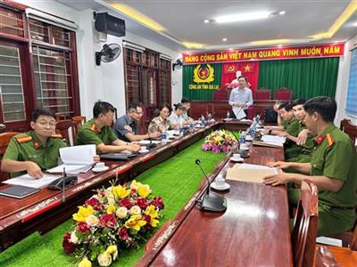 ĐOÀN CÔNG TÁC CỦA VIỆN PHÁP Y QUỐC GIA KIỂM TRA CÔNG TÁC PHÁP Y TẠI TỈNH GIA LAI