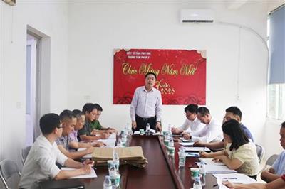ĐOÀN CÔNG TÁC CỦA VIỆN PHÁP Y QUỐC GIA KIỂM TRA CÔNG TÁC PHÁP Y TẠI TỈNH PHÚ THỌ