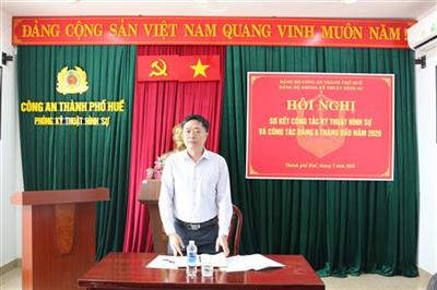 ĐOÀN CÔNG TÁC CỦA VIỆN PHÁP Y QUỐC GIA KIỂM TRA CÔNG TÁC PHÁP Y TẠI THÀNH PHỐ HUẾ