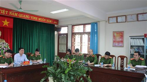 Đoàn công tác của Viện Pháp y quốc gia kiểm tra công tác pháp y tại tỉnh Ninh Bình – Thanh Hóa