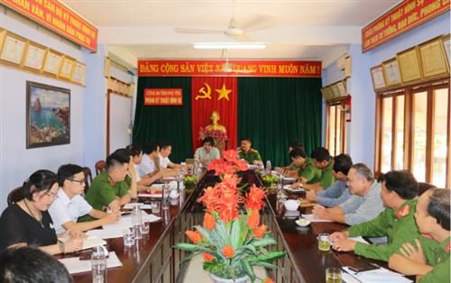 Đoàn công tác của Cục QLKCB và Viện Pháp y quốc gia kiểm tra công tác pháp y tại tỉnh Phú Yên
