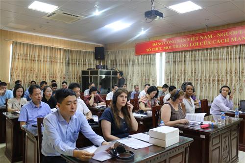 Lớp tập huấn nhân chủng học Pháp y tại Hà Nội